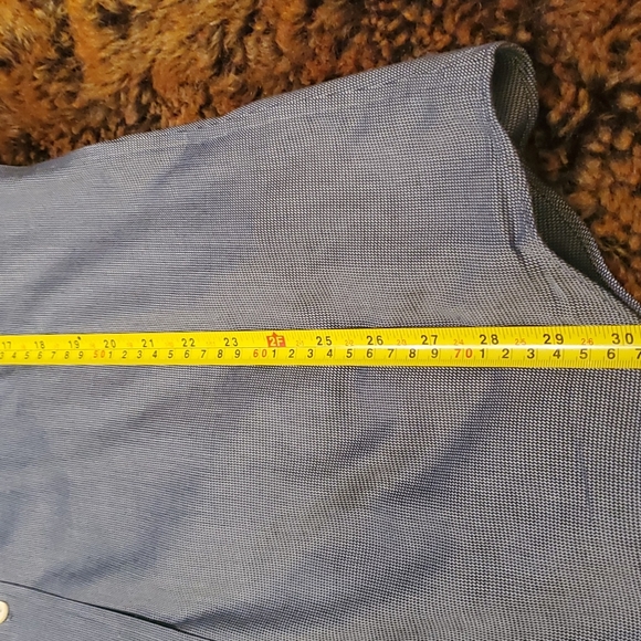 Banana Republic Non-Iron tailored slim fit Sz M/Tall men's tailored shirt - Picture 6 of 9